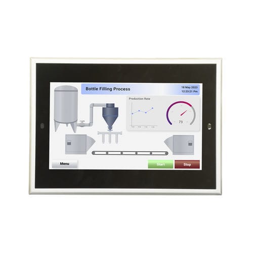 Web-console HTML5 - WP6070CN-M Plus - Renu Electronics GmbH - TFT LCD / con touch screen capacitativo / 7"