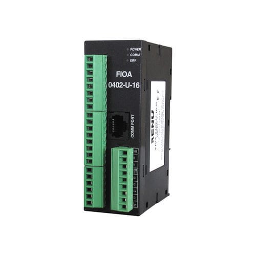Modulo I/O analogico - FIOA-0402-U-16-B - Renu Electronics GmbH - RJ45 / Modbus RTU / RS-485