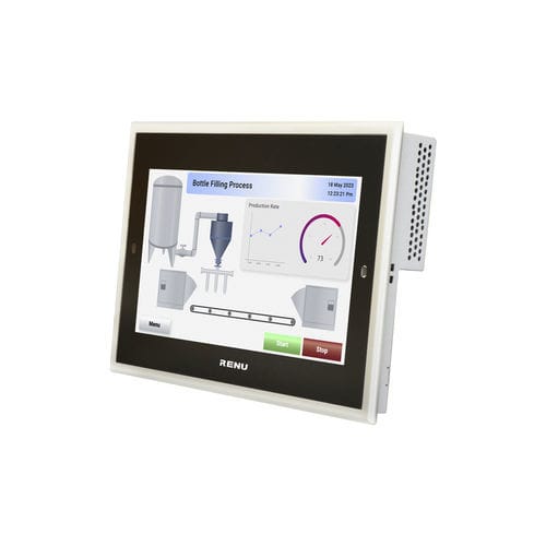 HMI robusto - FP6101CN-M - Renu Electronics GmbH - a tecnologia capacitiva proiettata / ad incastro / 1024 x 600