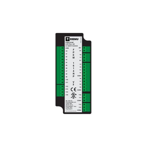 Modulo I/O digitale - FPEM-1614RP-V2  - Renu Electronics GmbH - RS-485 / 16 ingressi digitali / con 14 uscite digitali