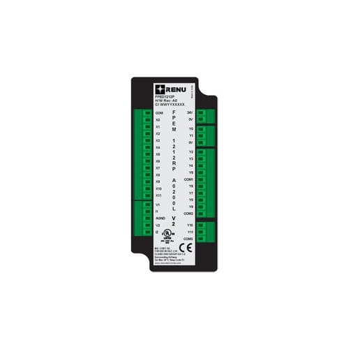 Modulo I/O digitale - FPEM-1212RP-A0200L-V2 - Renu Electronics GmbH - RS-485 / a 2 ingressi analogici / con 10 uscite relè