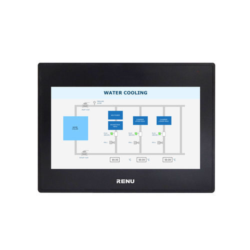 HMI con touch screen resistivo - FP2070TN-E - Renu Electronics GmbH - ad incastro / 800 x 480 / RISC