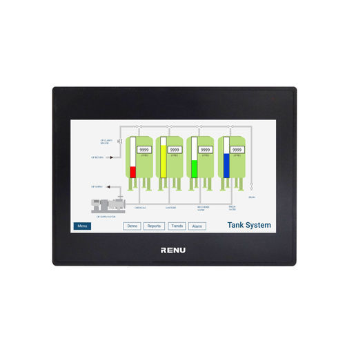 HMI con touch screen resistivo - FP4070TN-E - Renu Electronics GmbH - ad incastro / 800 x 480 / RISC