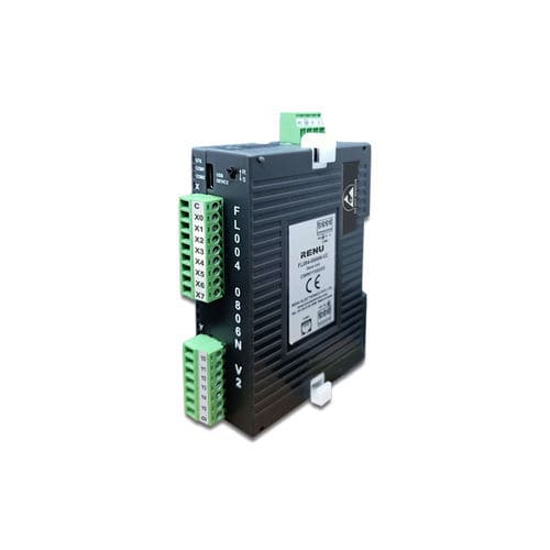 PLC su guida DIN - FL004-0806N-V2 - Renu Electronics GmbH - micro / a 8 I / ingressi analogici