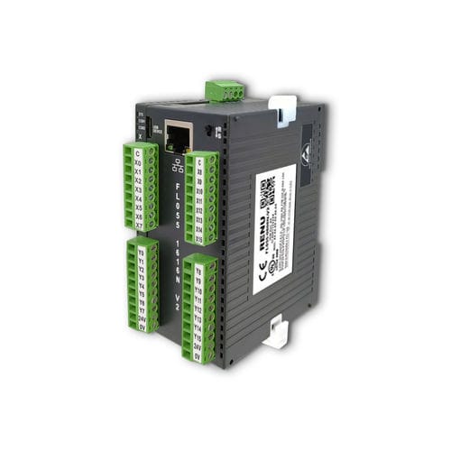 PLC su guida DIN - FL055-1616N-V2 - Renu Electronics GmbH - a 16 I / ingressi digitali / uscite digitali