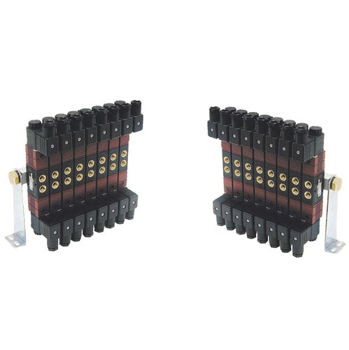 Manifold multicanale - 120,125,127 series - Aircomp by Stampotecnica - per elettovalvola