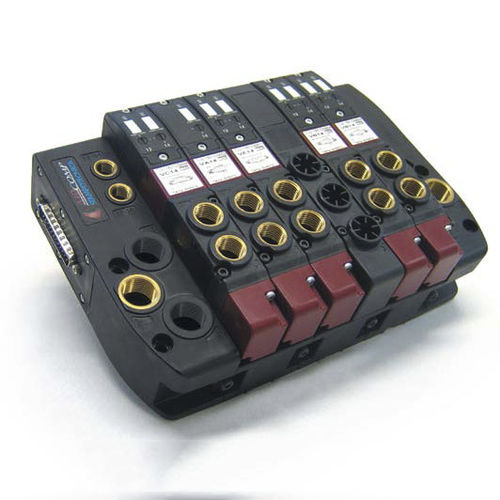 Distributore pneumatico a comando assistito - SIM 150 - Aircomp by Stampotecnica - a 5/2 vie