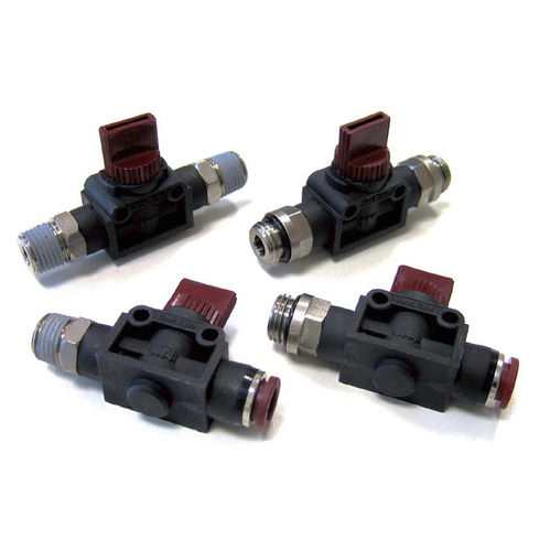 Valvola manuale - 341.04 series - Aircomp by Stampotecnica - per aria / a 3 vie