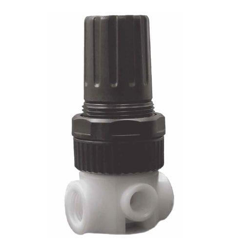 Regolatore di pressione per acqua - POM series - Aircomp by Stampotecnica - a membrana / monostadio / in POM