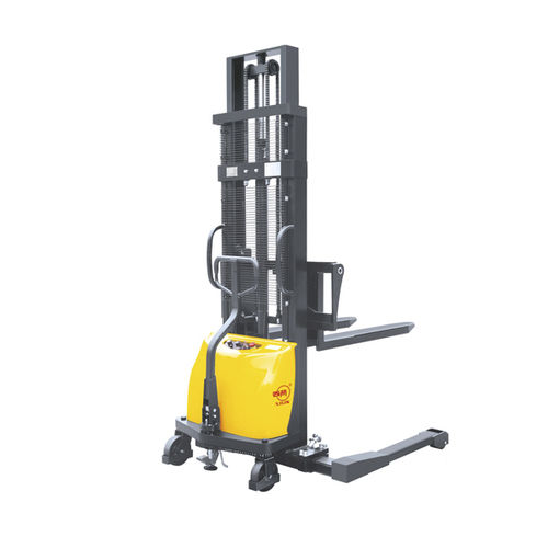 Accatastatore semielettrico - CTD15B-III - NINGBO RUYI JOINT STOCK CO., LTD - a timone con guida da terra / 12 V / con longheroni a cornice