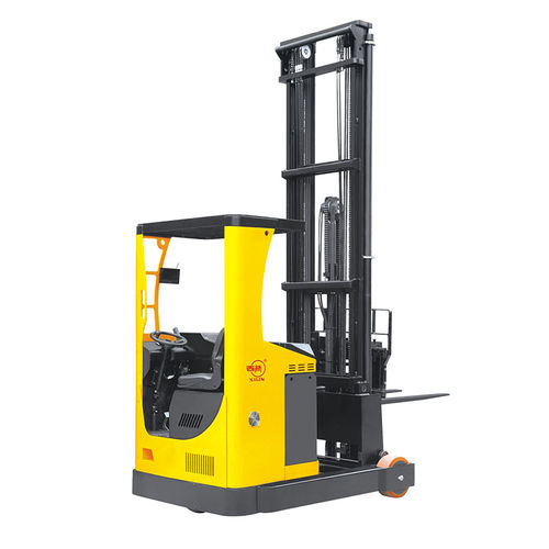 Carrello elevatore retrattile elettrico - CQD20 - NINGBO RUYI JOINT STOCK CO., LTD - con seduta laterale / per movimentazione / a 3 ruote