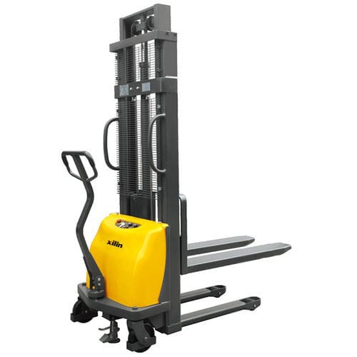 Accatastatore semielettrico - CDD15B-III - NINGBO RUYI JOINT STOCK CO., LTD - a timone con guida da terra / 12 V / per magazzino