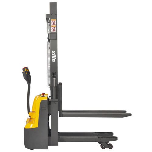 Accatastatore elettrico - CDD10R-E(S) - NINGBO RUYI JOINT STOCK CO., LTD - a timone con guida da terra / 24 V / per trasporto di 2 pallets allo stesso tempo
