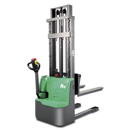 Accatastatore elettrico - CDD15R-EN - NINGBO RUYI JOINT STOCK CO., LTD - a guida a bordo / 24 V / per magazzino