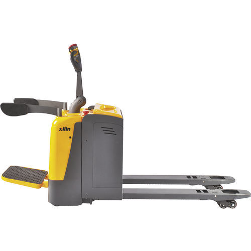 Transpallet elettrico - CBD30R-II - NINGBO RUYI JOINT STOCK CO., LTD - con conducente in piedi / a piattaforma / in acciaio