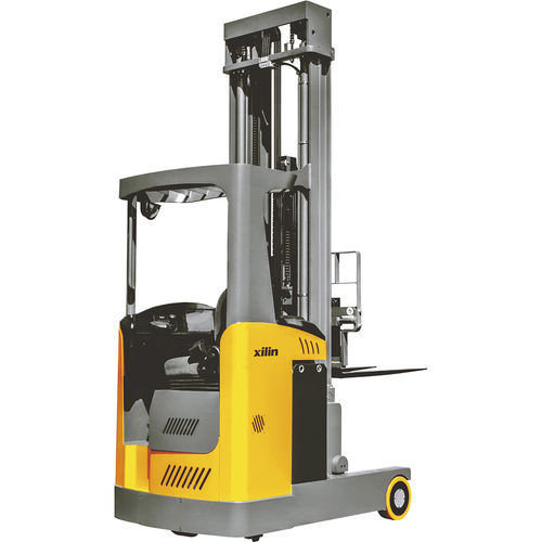 Carrello elevatore retrattile compatto - CQD16 - NINGBO RUYI JOINT STOCK CO., LTD - elettrico / con seduta laterale / per pallet