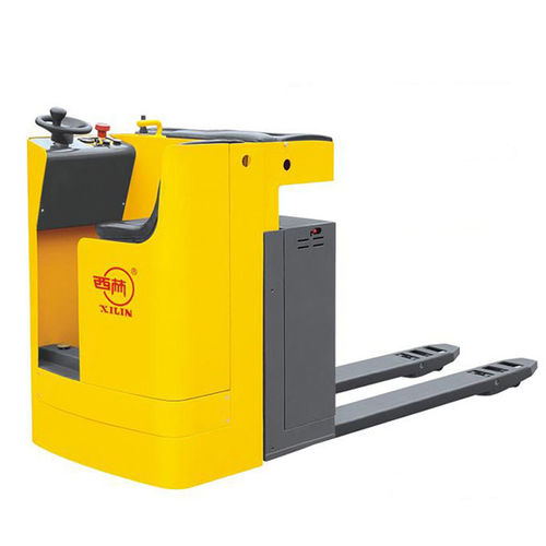 Transpallet elettrico - CBD20Z - NINGBO RUYI JOINT STOCK CO., LTD - con seduta laterale / 24 V / con freno