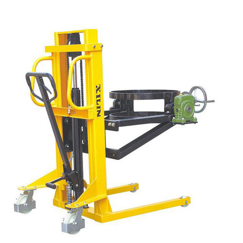 Accatastatore manuale - YTD-35 - NINGBO RUYI JOINT STOCK CO., LTD - a timone con guida da terra / per fusti / in acciaio
