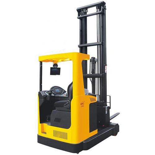 Carrello elevatore retrattile elettrico - CQD20H(EPS) - NINGBO RUYI JOINT STOCK CO., LTD - con seduta laterale / per corsie strette / per magazzino
