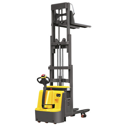 Accatastatore elettrico - CBD20S - NINGBO RUYI JOINT STOCK CO., LTD - a timone con guida da terra / 24 V / per trasporto di 2 pallets allo stesso tempo