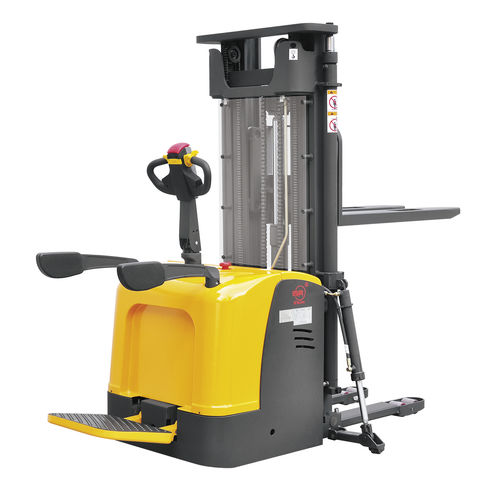 Accatastatore elettrico - CDDK20 - NINGBO RUYI JOINT STOCK CO., LTD - con piattaforma per conducente / con conducente in piedi / laterale