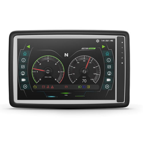 Pannello operatore con monitor a touch screen PCT - OPUS A8e - Topcon Electronics GmbH & Co. KG - ad incastro / 1280 x 800 / NXP i.MX6