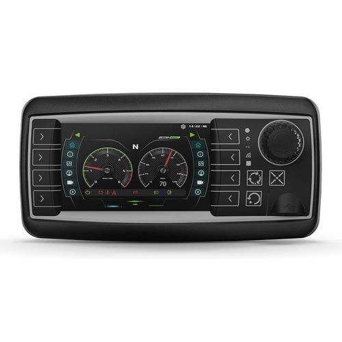Pannello operatore con touch screen resistivo - OPUS A3s  - Topcon Electronics GmbH & Co. KG - con tastiera / ad incastro / 480 x 272