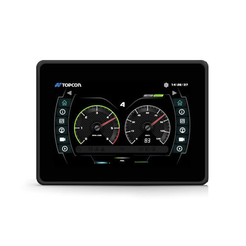 Terminale HMI con monitor a touch screen PCT - OPUS B2e - Topcon Electronics GmbH & Co. KG - con tastiera / ad incastro / 480 x 272