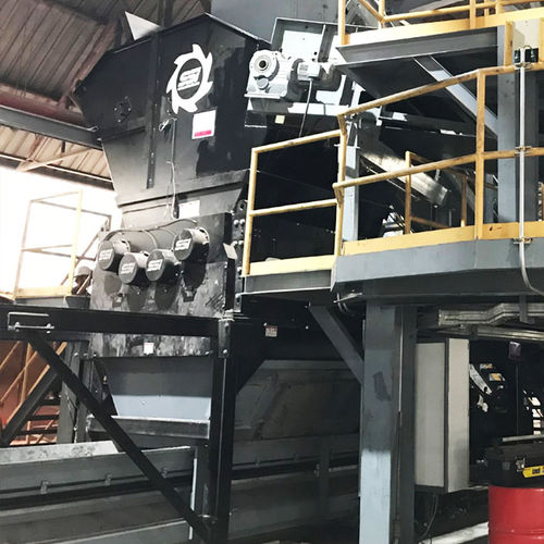 Trituratore primario - Quad® Q125 series - SSI Shredding Systems, Inc. - a 4 alberi / per rifiuti solidi sfusi / per coppia elevata