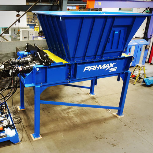 Trituratore primario - PRI-MAX® PR2200 - SSI Shredding Systems, Inc. - a 2 alberi / carta / per rifiuti solidi sfusi
