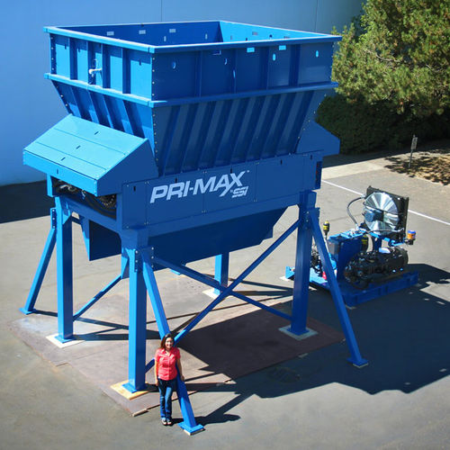 Trituratore primario - PRI-MAX® PR6600 - SSI Shredding Systems, Inc. - a 2 alberi / per rifiuti solidi sfusi / per coppia elevata