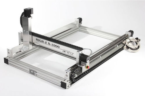 Macchina per incisione laser - HIGH-Z S-1000 - CNC-STEP GmbH & Co. KG - per metallo / CNC / per fresatura