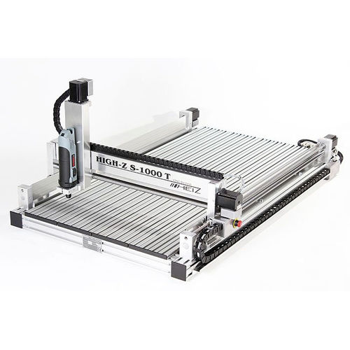 Contornatrice CNC - High-Z S-1000/T - CNC-STEP GmbH & Co. KG - 3 assi / per metallo / di ottone