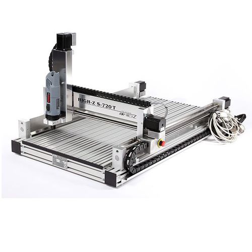 Contornatrice CNC - HIGH-Z S-720/T - CNC-STEP GmbH & Co. KG - 3 assi / di foratura / ad alta velocità