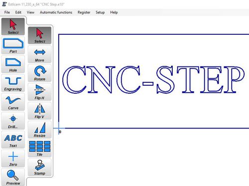 Software CAM - ESTLCAM - CNC-STEP GmbH & Co. KG - di programmazione / di interfaccia / di regolazione