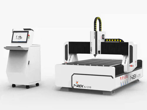 Fresatrice CNC 3 assi - T-Rex N-1218 - CNC-STEP GmbH & Co. KG - verticale / per legno / a portale