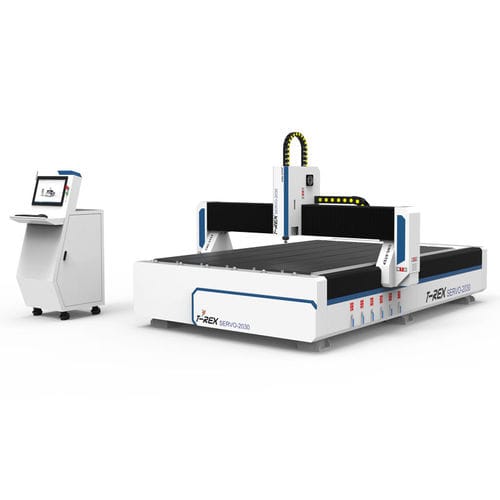 Fresatrice CNC 3 assi - T-Rex Servo-2030 - CNC-STEP GmbH & Co. KG - verticale / per legno / per compositi