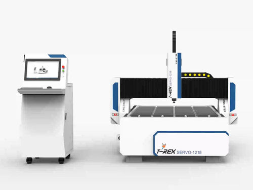 Fresatrice CNC 3 assi - T-Rex Servo-1218 - CNC-STEP GmbH & Co. KG - verticale / per legno / per compositi