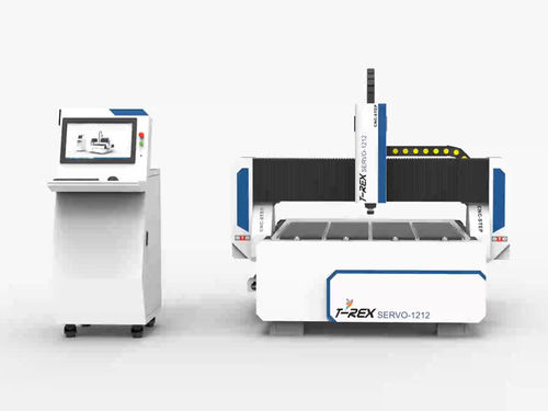 Fresatrice CNC 3 assi - T-Rex Servo-1212 - CNC-STEP GmbH & Co. KG - verticale / per legno / per compositi