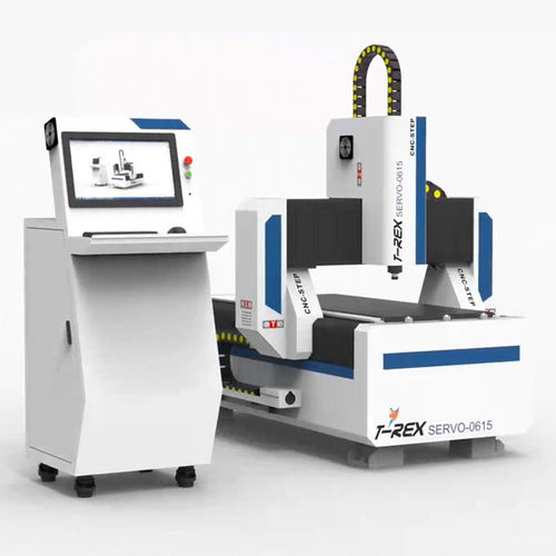 Fresatrice CNC 3 assi - T-Rex Servo-0615 - CNC-STEP GmbH & Co. KG - verticale / per legno / per compositi