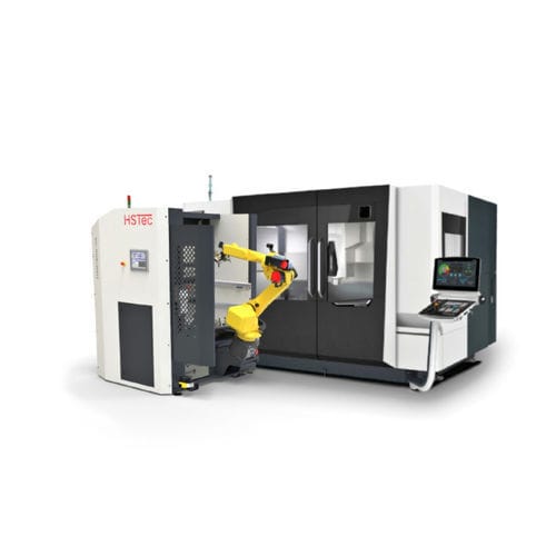 Cella robotizzata per movimentazione - HSTec Brand of the CHIRON Group - di misura / di assemblaggio / di lavorazione
