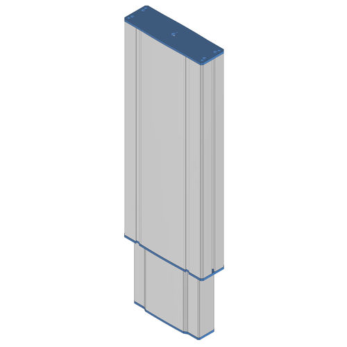 Colonna di sollevamento industriale - MAC2U series - Movetec A/S - telescopica / 24 V / 12 V