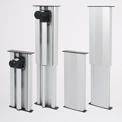 Colonna di sollevamento telescopica - MAC 210 series - Movetec A/S - a 2 piani / 24 V / 12 V