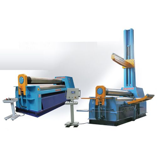 Calandra a 3 rulli motori - TBH series - Carell Corporation - idraulica