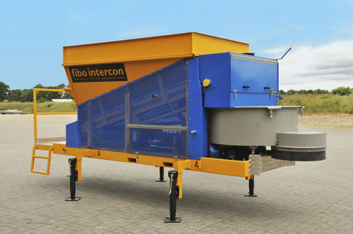 Centrale di betonaggio semimobile - F500 - fibo intercon - compatto / automatico