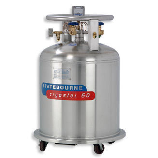 Dewar da laboratorio - Cryostor 60 - Statebourne Cryogenics Ltd. - per azoto liquido / di stoccaggio / in acciaio inossidabile