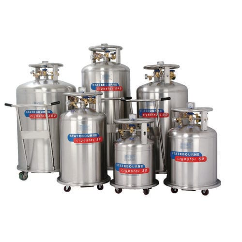 Dewar da laboratorio - Cryostor 400 - Statebourne Cryogenics Ltd. - per azoto liquido / di stoccaggio / in acciaio inossidabile