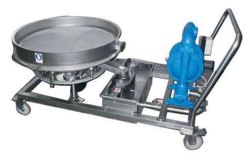 Vaglio per il settore industriale - GRM 600-800-900-1200 - Virto Group - a vibrazione circolare / solidi/liquidi / con supporto amovibile
