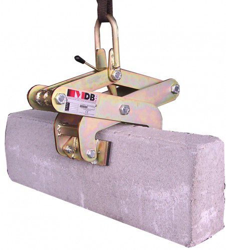 Pinza Per Sollevamento Pietre E Marciapiedi - Apertura 0-37 Cm, Capacità 100 Kg, Acciaio Rinforzato - Foto 8