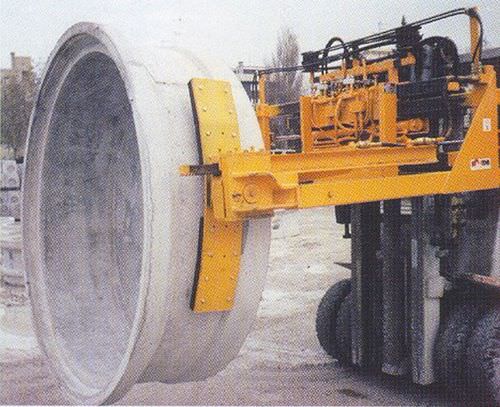 Pinza idraulica per carrello elevatore - PIST-R - mdbsrl - per ribaltamento / di tubi